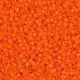 Miyuki delica beads 10/0 - Opaque orange DBM-722